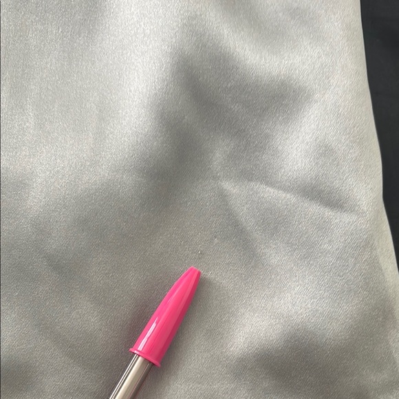 Talbots Woman 20w Silver 100% Silk Tank Top - Picture 8 of 9